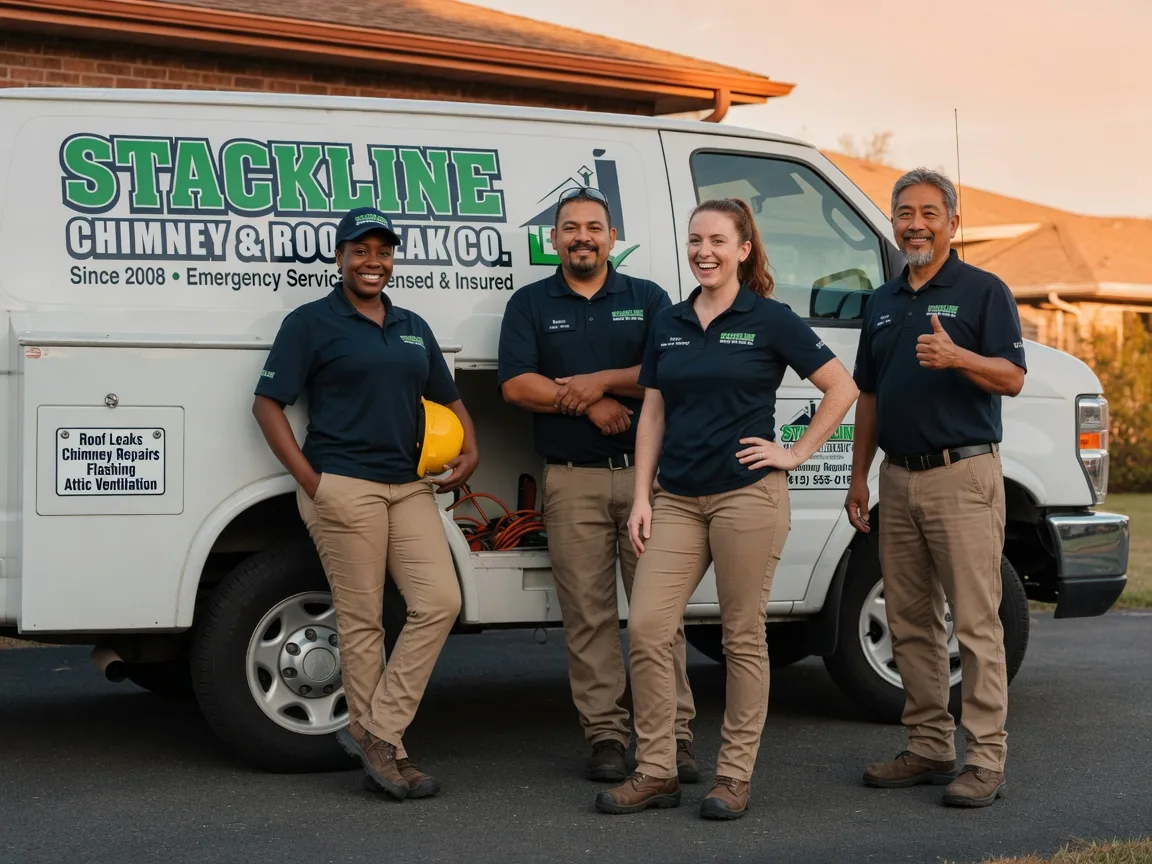 Chimney flashing repair company in Sparks, NE